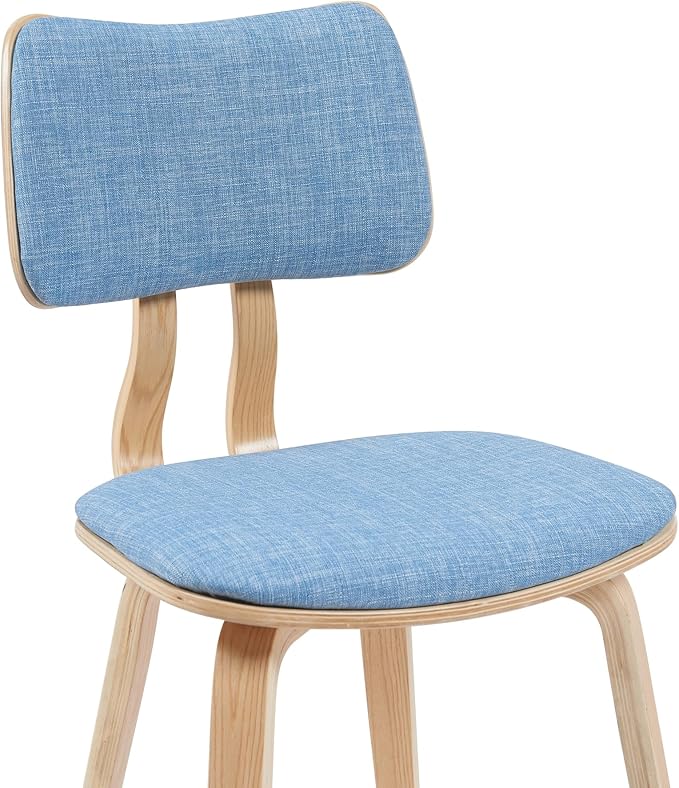 Armen Living Jaguar Mid-Century Dining Chair - Image 5
