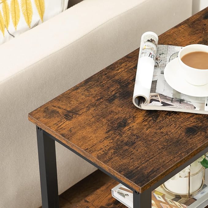 HOOBRO End Table, Simple Rustic Side Table - Image 8
