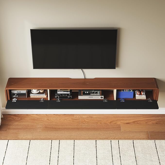 Minimalist 70'' Floating TV Stand - Image 4