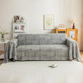 STACYPIK Geometric Pattern Sofa Cover Blanket, Couch Covers by STACYPIK