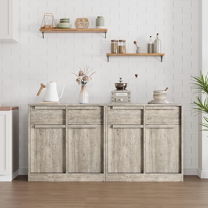 GarveeHome Sideboard Buffet Cabinet - Image 7