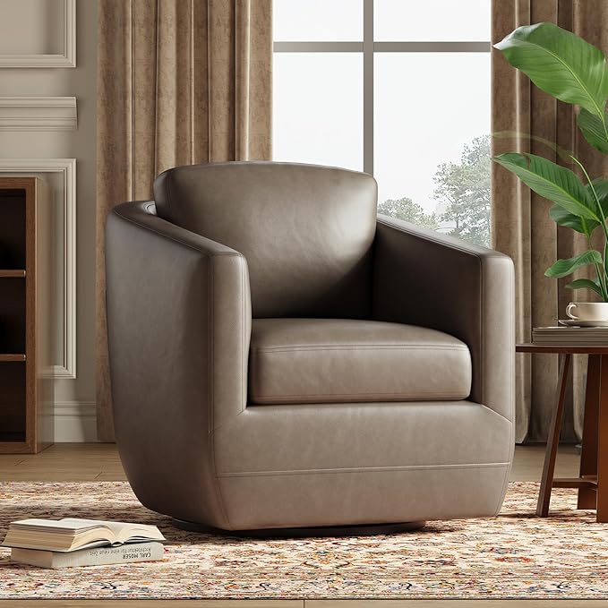 COLAMY 360° Swivel Accent Chair Set of 2 - Image 3