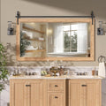 Hasipu Farmhouse Bathroom Mirror by Whatssuitableisthebest
