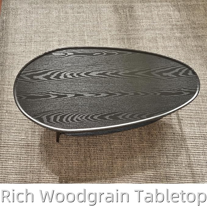 Saint Mossi Modern Black Coffee Table - Image 4