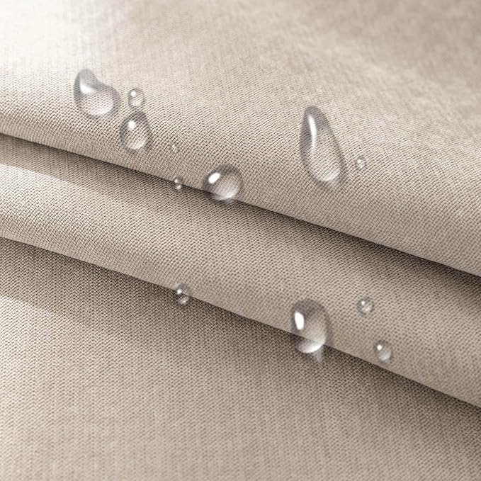 STACYPIK 100% Waterproof Beige Couch Cover, Anti-Scratch Sofa Cover - Image 3