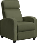 Yaheetech Corduroy Recliner Chair Single Sofa Home Theater Seating Adjustable by Yaheetech