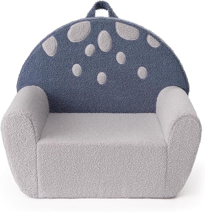 Blissful Diary Toddler Chair Comfy, Foam Kids Chair by ForEveryBabysBetterLife