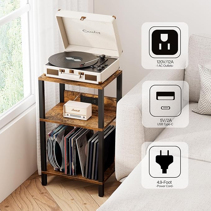 TUTOTAK Record Player Stand - Image 4