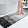 OLANLY Bathroom Runner Rugs 59x17, Extra Soft Absorbent Microfiber Bath Rugs by OLANLY