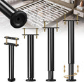 4Pcs Metal Adjustable Height Center Support Leg by Laowu