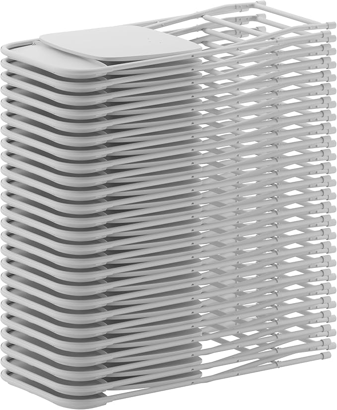 Flash Furniture Hercules Set of 10 Indoor/Outdoor Heavy-Duty Plastic Folding - Image 17