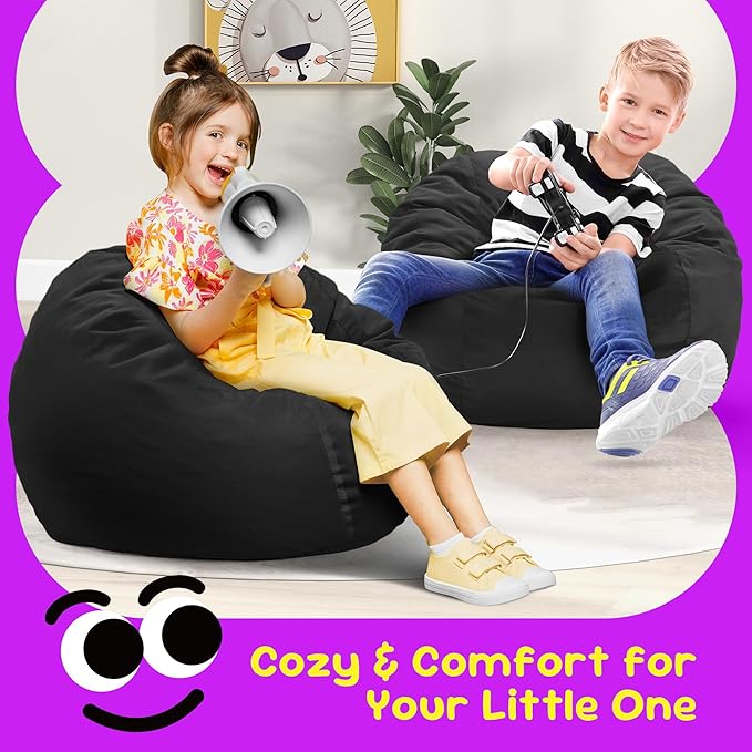 Hobestluk Bean Bag Chairs 2.5FT Bean Bag Chair - Image 6