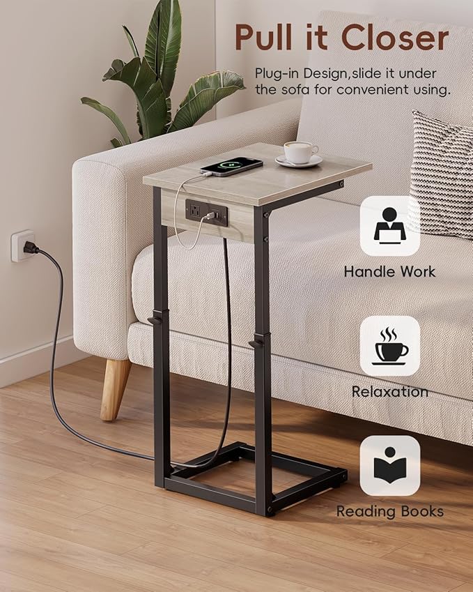 Vagusicc C Shaped End Table - Image 5