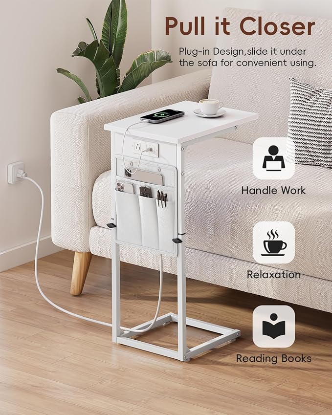 Vagusicc C Shaped End Table - Image 7