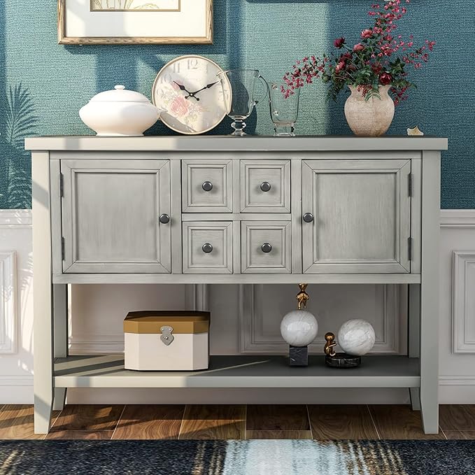 Merax Modern Wood Buffet Table by Merax