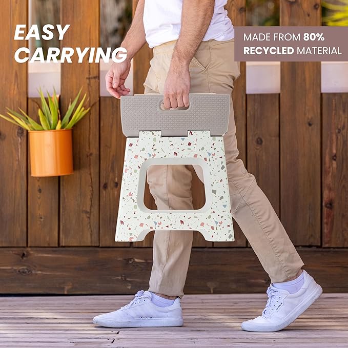 Vigar Compact Step Stool Foldable, 10-1/2-inch Step Stools - Image 7