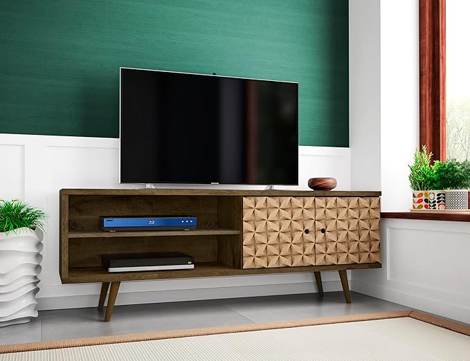 Manhattan Comfort Liberty Mid Century Modern TV Stand - Image 2