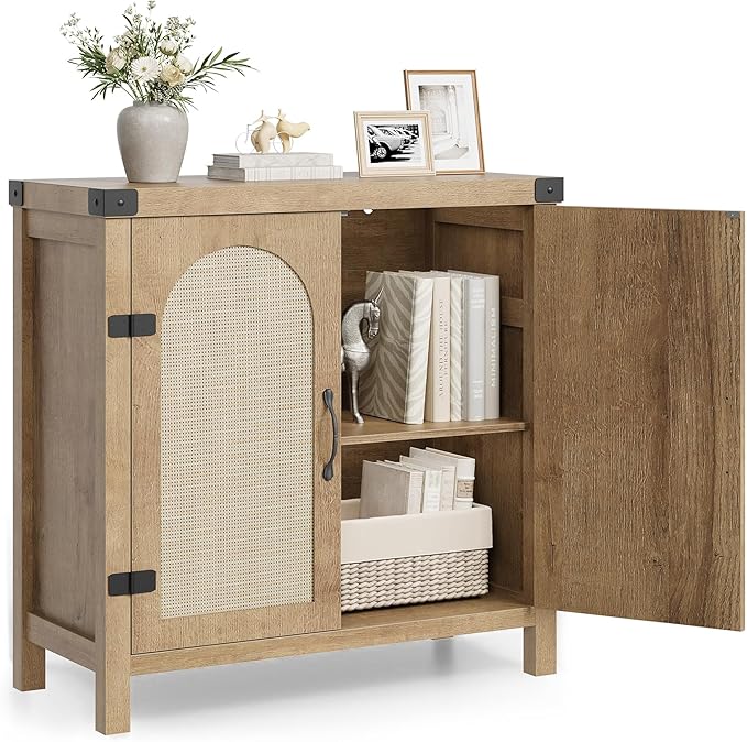 IDEALHOUSE Rattan Buffet Cabinet - Image 7