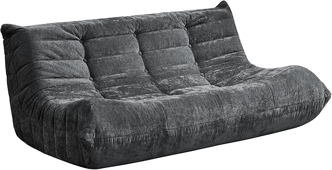 Hobestluk Bean Bag Chairs for Adults Giant Bean Bag Chair Memory Foam BeanBag - Image 8