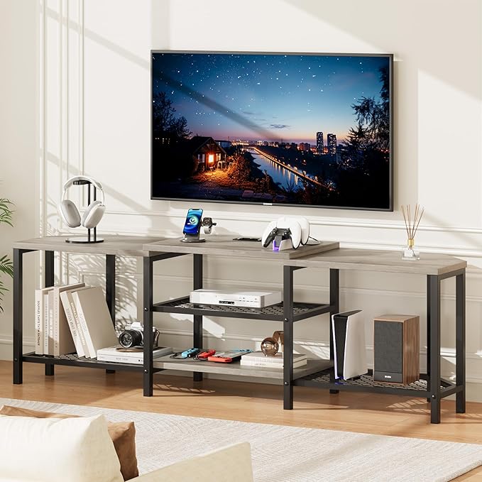 GarveeHome 67 Inch Large TV Stand - Image 2