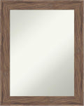 Amanti Art Brown Bathroom Mirror by AmantiArt