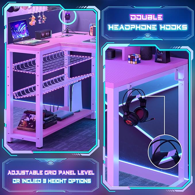 Homieasy Small Gaming Desk - Image 4