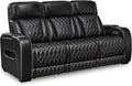 Signature Design by Ashley Boyington Contemporary Leather Match Power Reclining by SignatureDesignbyAshley