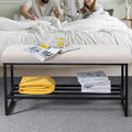 Zesthouse Upholstered Shoe Bench Entryway by Zesthouse