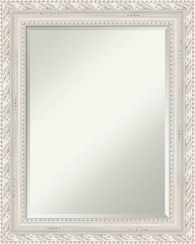 Amanti Art White Bathroom Mirror by AmantiArt
