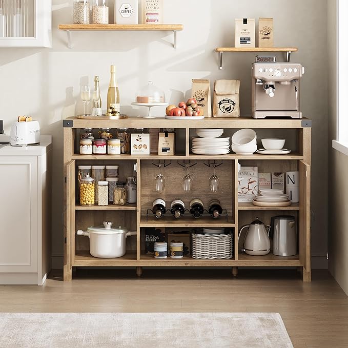 IDEALHOUSE Rattan Buffet Cabinet - Image 6