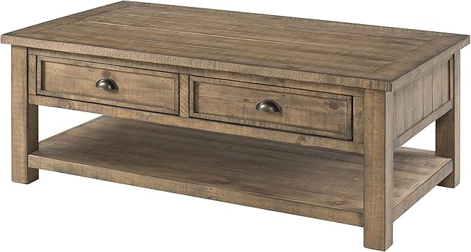 Martin Svensson Home Monterey Solid Wood Coffee Table, Reclaimed Natural by MartinSvenssonHome