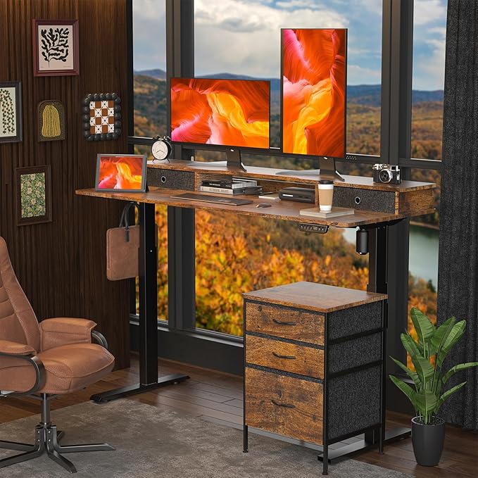63 Inch Electric Standing Desk - Image 4