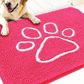 OLANLY Door Mat for Muddy Dog Paws 30x20, Ultra Absorbent Chenille Mud Doormat by OLANLY