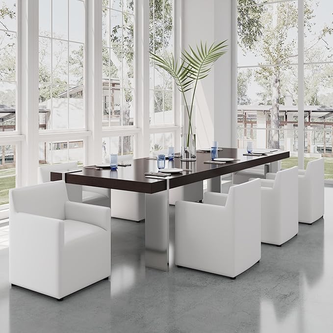 Manhattan Comfort Anna Square Modern Dining Chair - Image 3