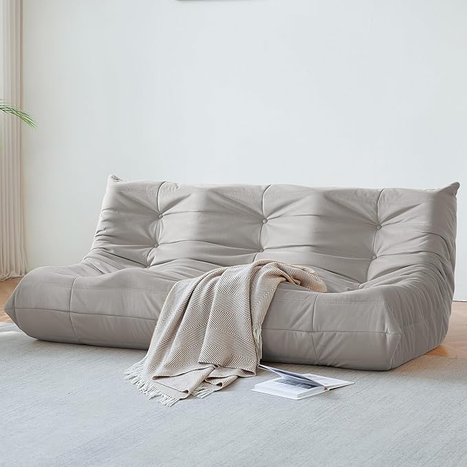 Bean Bag Chair, Large Fireside Chair Bean Bag Sofa by Gazecaia