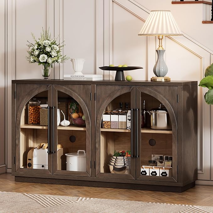 Merax Wood Farmhouse Buffet Sideboard by Merax