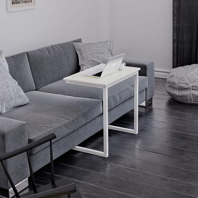 Sofa C Side End Table Wood Accent Couch Coffee Tray Snack Notebook Laptop - Image 2