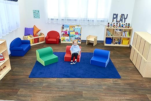 Children's Factory Library Trio Cozy Kids Chairs, Toddler Flexible Seating - Image 9