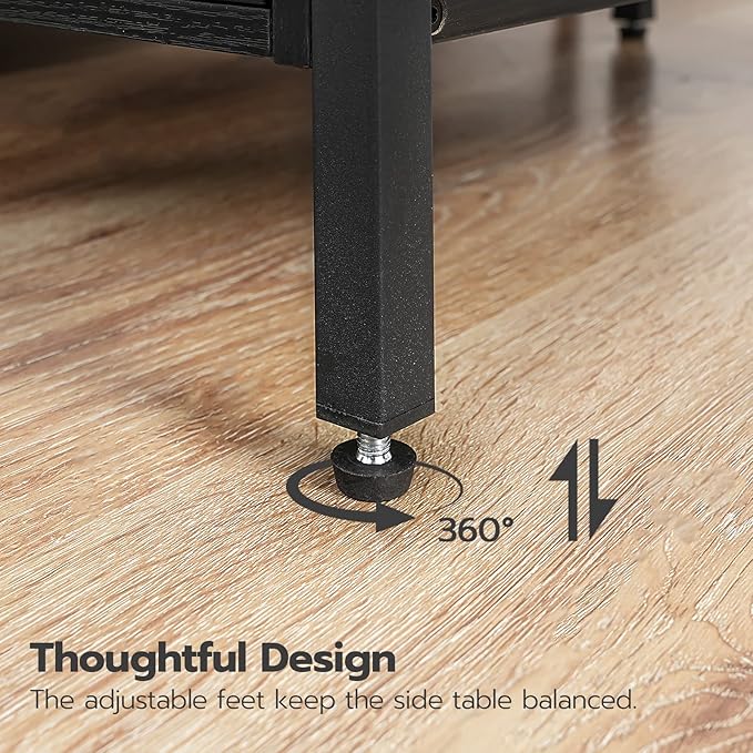 HOOBRO Set of 2 End Tables - Image 8