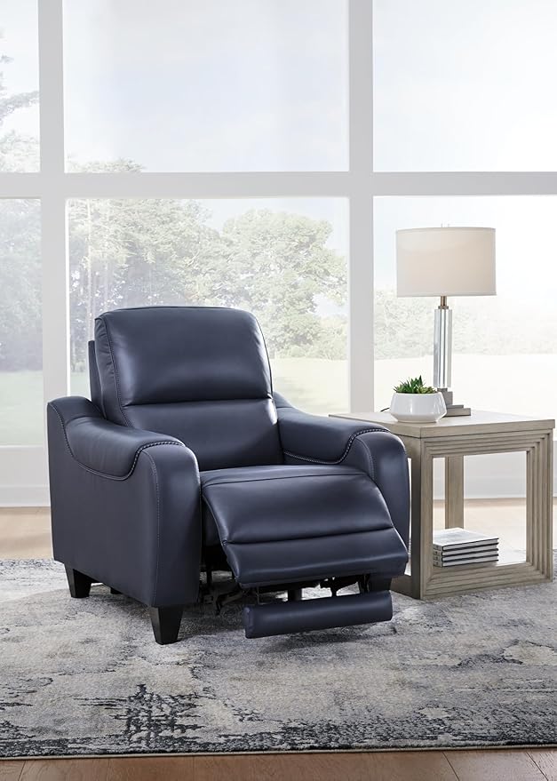 Signature Design by Ashley Mercomatic Contemporary Leather Match Wall Hugger - Image 10