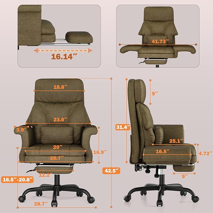 ELABEST C39 Cross Legged Office Chair - Image 3
