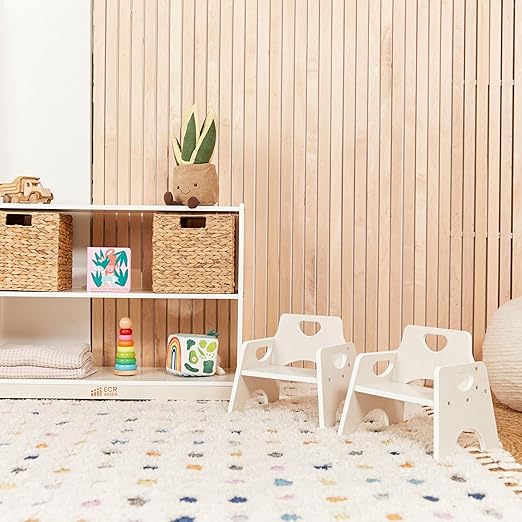 ECR4Kids Stackable Wooden Toddler Chair, Kids Furniture - Image 10