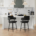 Swivel Bar Stools Set of 2, Counter Height Bar Stools by Unknown