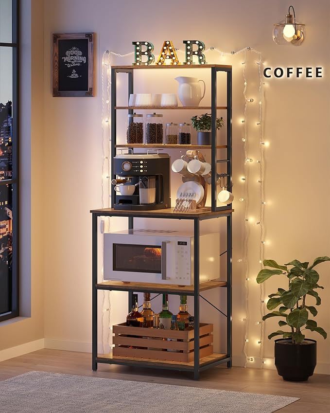 VASAGLE Coffee Bar, Baker’s Rack - Image 4