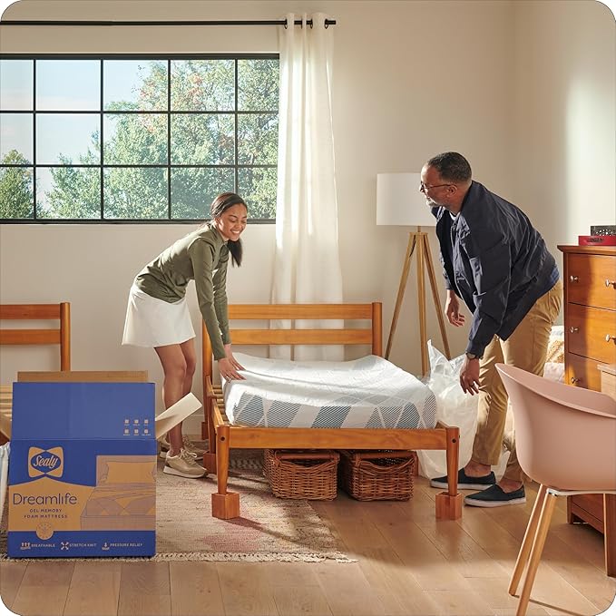 Sealy Dreamlife 6” Foam Mattress-in-a-Box, SealyComfort Gel Memory Foam - Image 11