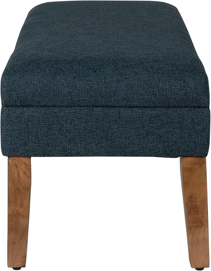 Homepop Home Decor | Upholstered Decorative Storage Ottoman Bench | Ottoman - Image 17