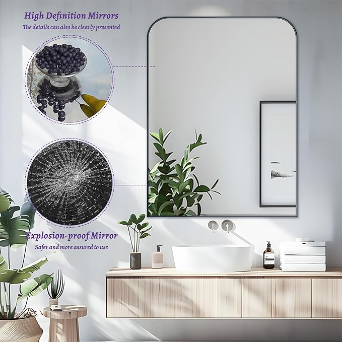 Bathroom Mirror, Wall Mirrors, Bathroom Vanity Mirror - Image 8