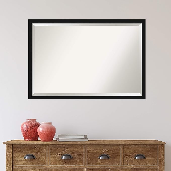 Amanti Art Black Bathroom Mirror - Image 6