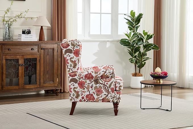 Ball & Cast Modern Accent Chair, Comfy Upholstered Armchair - Image 7