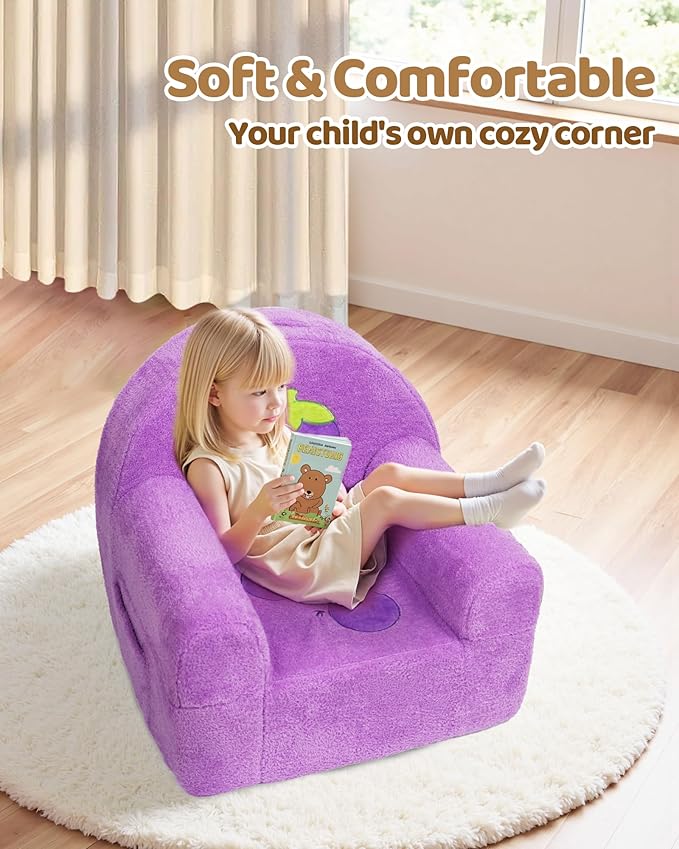 Toddler Chair, Comfy Foam Kids Couch - Image 5